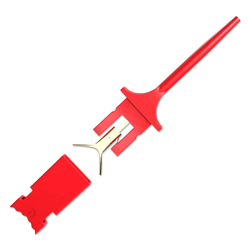 Mini Grabber Test Hook Clip SMD IC Without Soldering Connect Female Jumper Leads Logic Analyzers