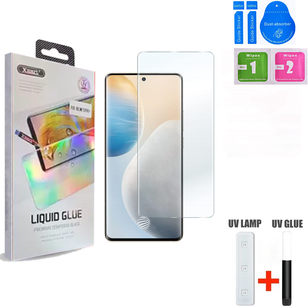Vivo V23 Pro Original Full Glue 0.2mm Tempered Glass