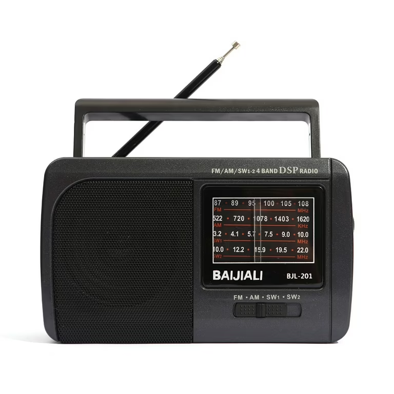 BJL-201 AM FM SW Radio With Telescopic Antenna Carrying Handle Easy Adjustment Portable Rechargeable Radio Speaker Bles Online DZ-19E-04