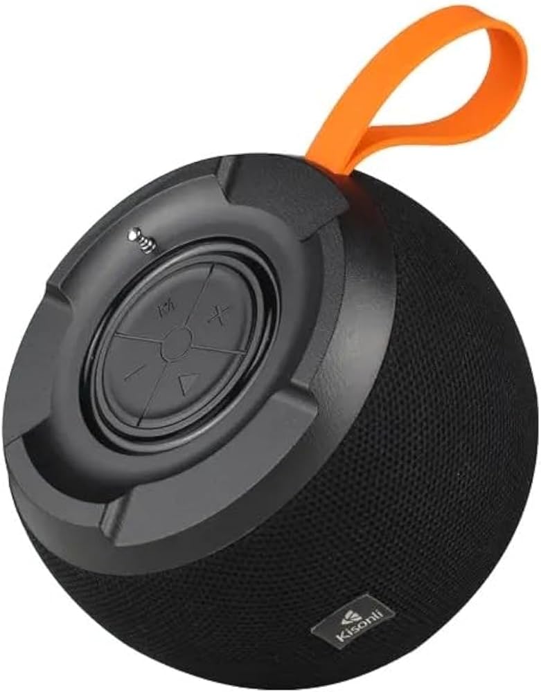 Kisonli G5 Wireless Bluetooth Speaker | 1800mAh Battery | 5 Hours Playtime | Splash Proof