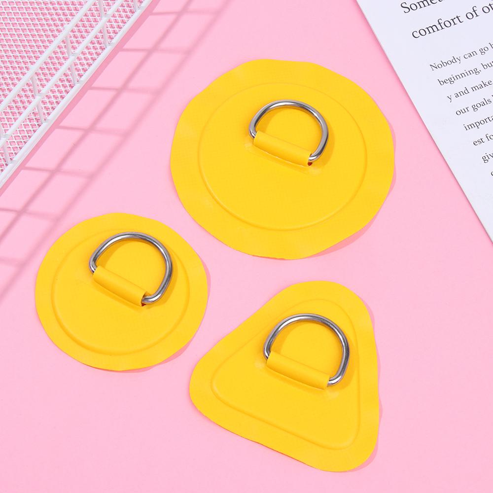 8cm/11cm PVC Pad Canoe Kayak Surfboard SUP Tie Down Raft Dinghy Inflatable Boat Patch D Ring Pad/Patch