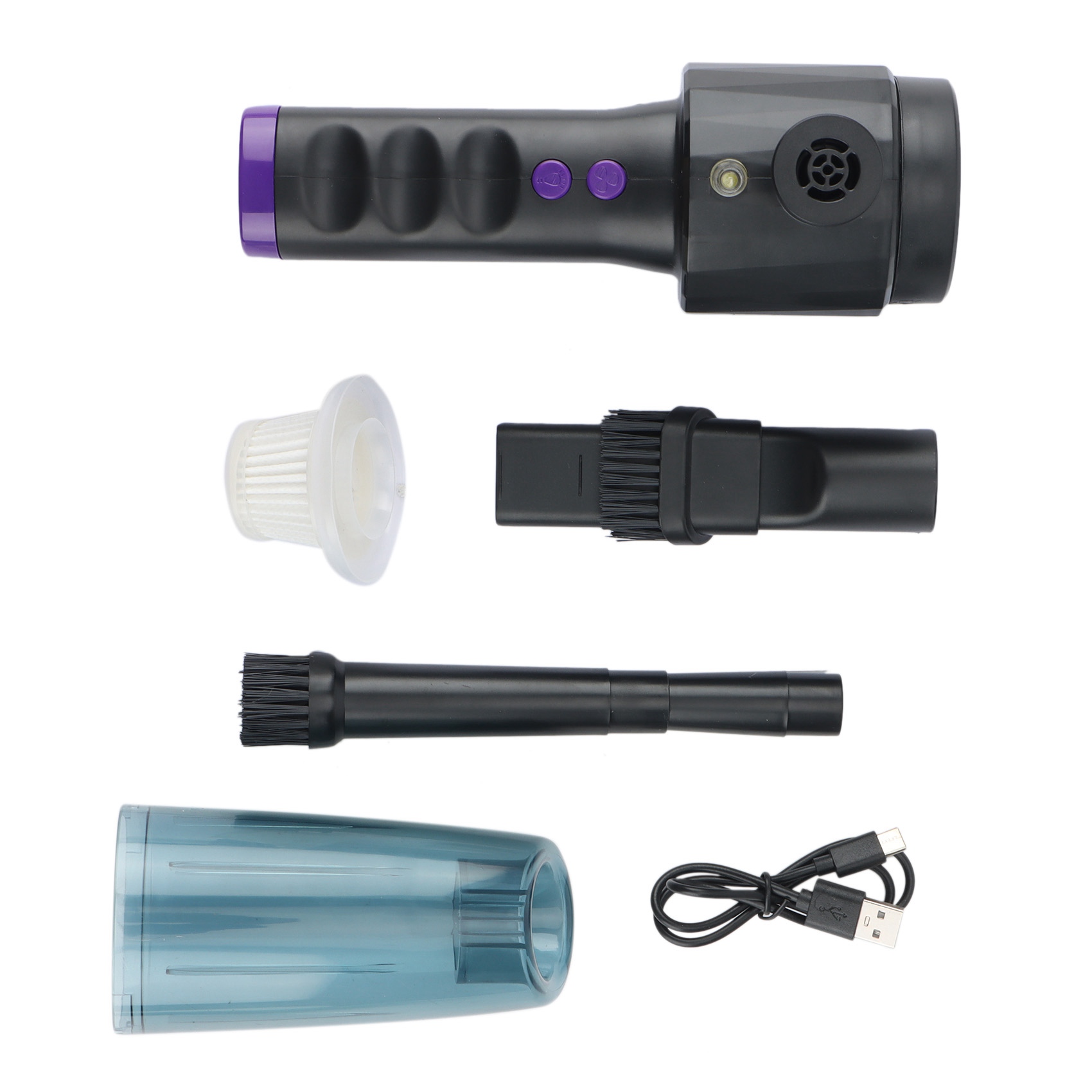 Wireless Air Duster USB Dust Blower Handheld for PC Laptop Car