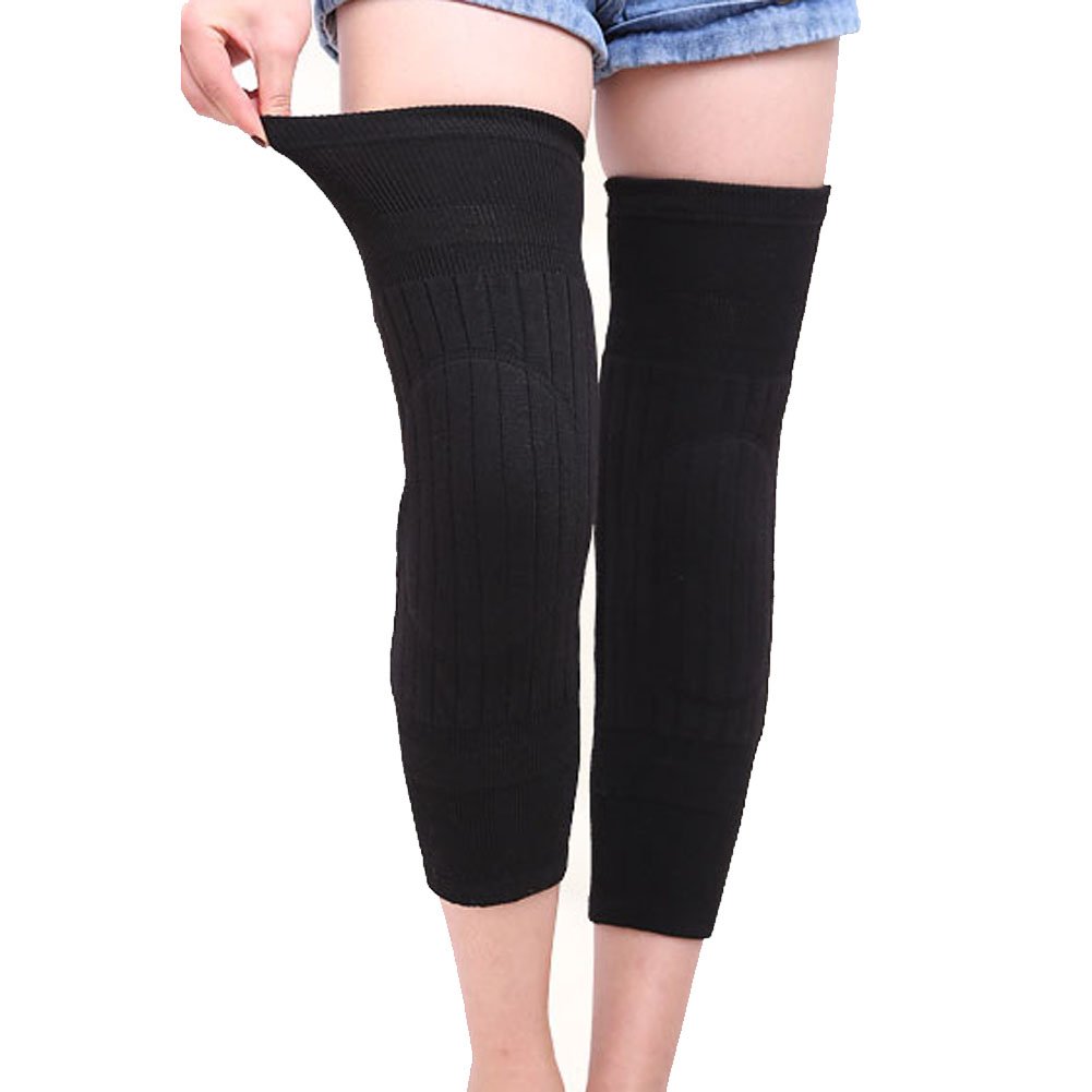 Men Women Cashmere Knee Braces Supports Leg Warmer Winter Warm Thermal Wool Cycling Ski Running Knee Brace Pad