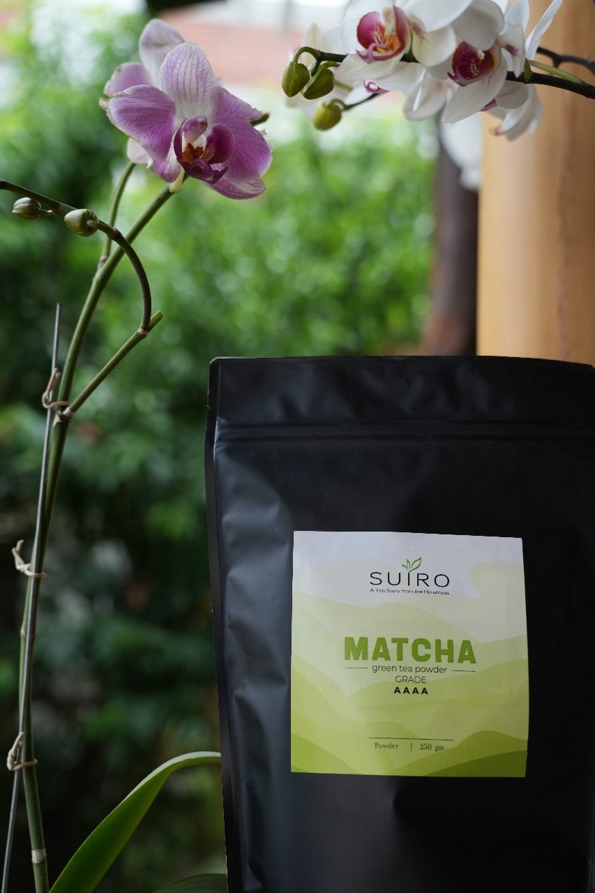 Matcha Green Tea Grade 4A AAAA Detox Weight Loss Focus Calm Antioxidant Rich 250 GMS Suiro Teas Premium Powder Culinary