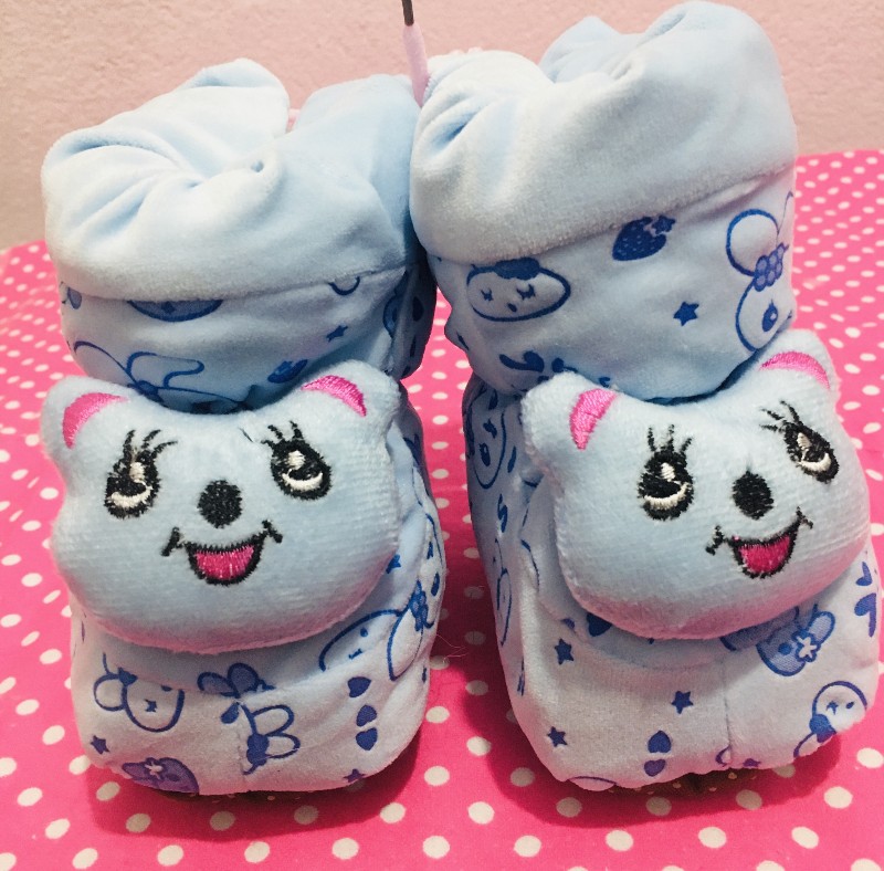 Newborn Baby Soft Cartoon Socks Boot (Color May Vary)