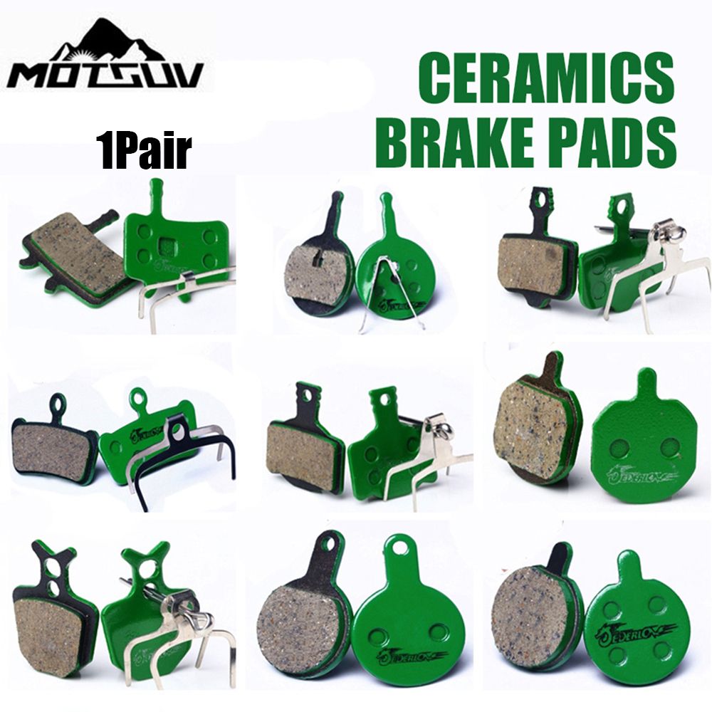 1 Pair Hot MTB Cycling Accessories Outdoor Brake Pads Hydraulic Disc Brakes Bike Ceramics Discs Bicycle Pad