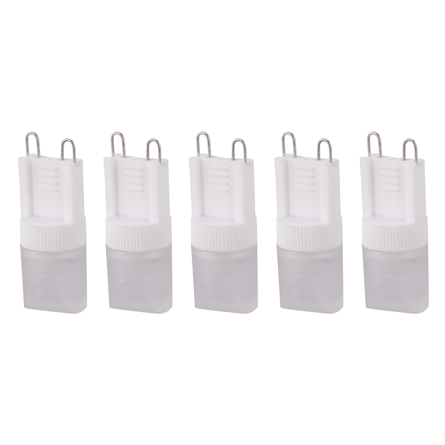 fasdaga 5X G9 Warm White 1 LED Bulb Spot Light Lamp 1W AC 220V-240V High Power