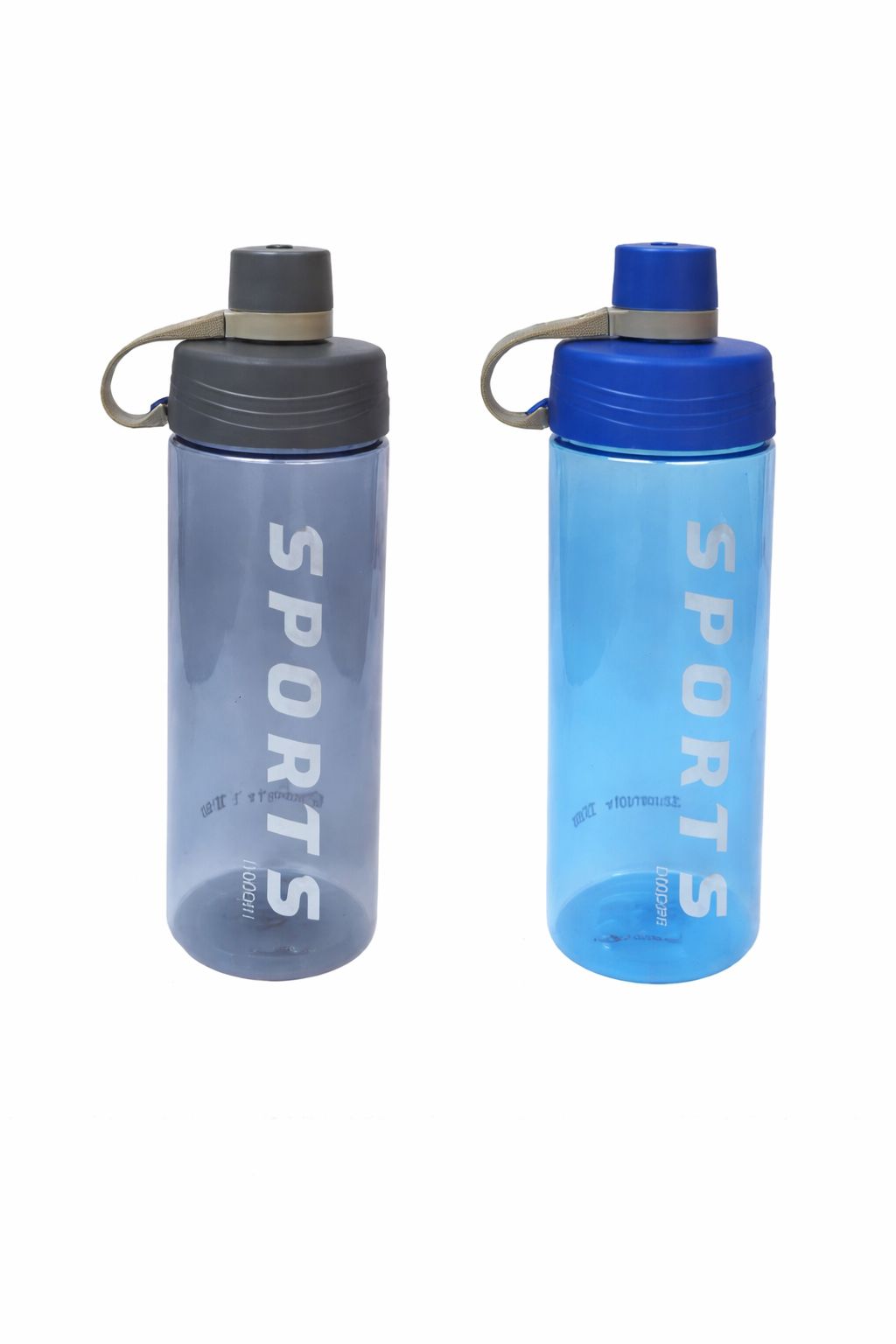 Sports 1000ML Large Capacity Water Cup Factory Wholesale Portable PC Outdoor Fitness Kettle with Direct Drinking Water Bottle