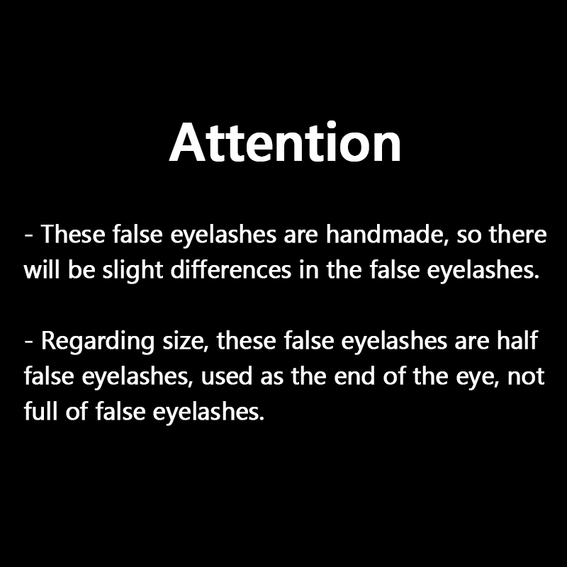 HOT New 10 pairs/set Mini Half Corner Black Handmade False Eyelashes Natural Eyelashes Lashes Extension Tools Makeup Supplies