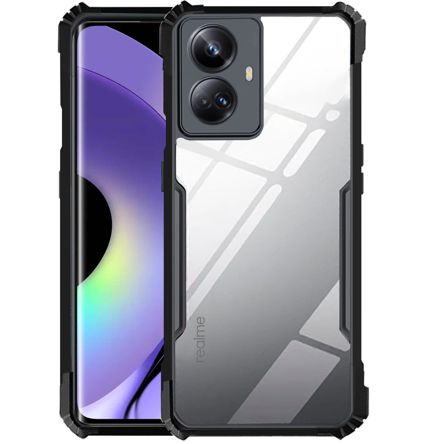 Ipaaky Case For realme 10 Pro Plus(5G)