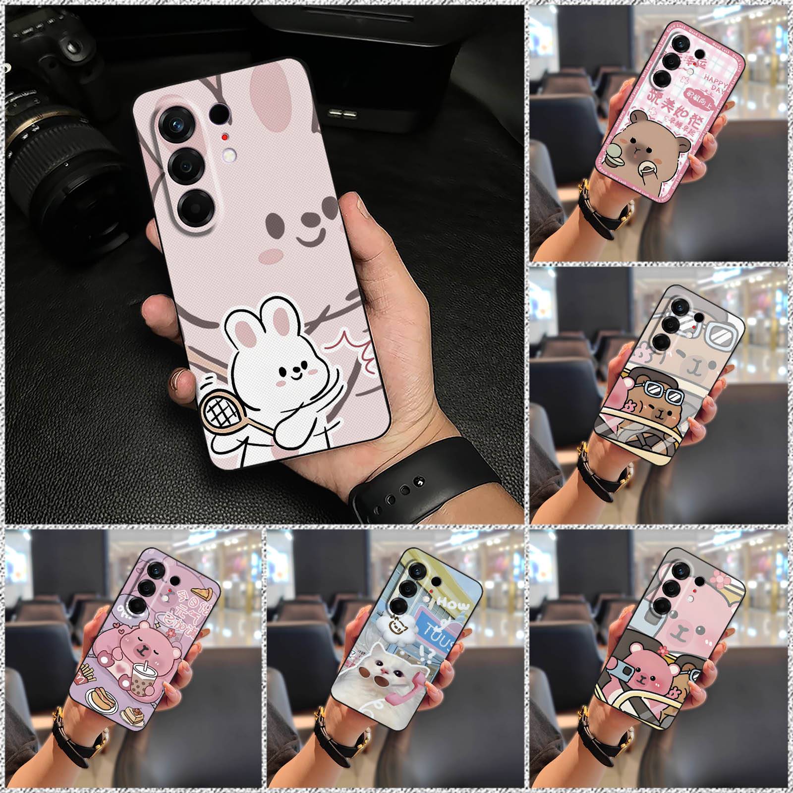 TPU Cute Phone Case For Tecno Camon50 Pro 4G/CN5c Couple Durable Fashion Design Waterproof Protective Graffiti Soft case