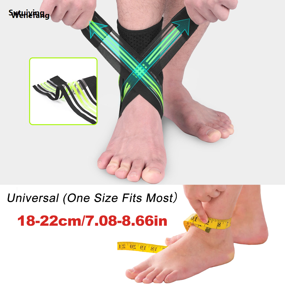 Wenefang Sutuiying 1Pcs Adjustable Compression Ankle Brace Support Wrap for Plantar High 2025 New Quality Fasciitis, Achilles Tendon, Minor Sprains,Sports for Men Women