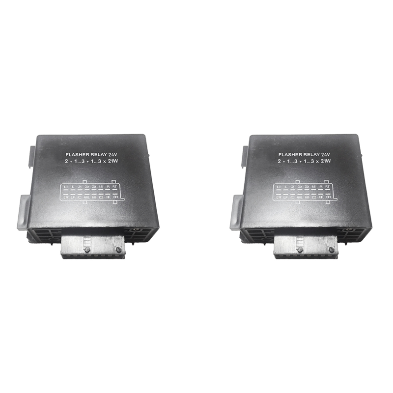 OYPFXMI 2X Truck Turn Signal Relay Flasher Unit for Electrical System Flasher Relay 1328548 1401789 2159998