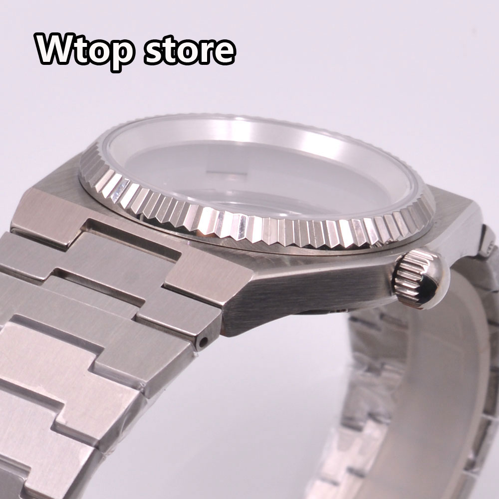NEW 40MM Watch Case for PRX Super Player Men Watch NH35 NH36 NH38 Chapter ring Automatic movement Case