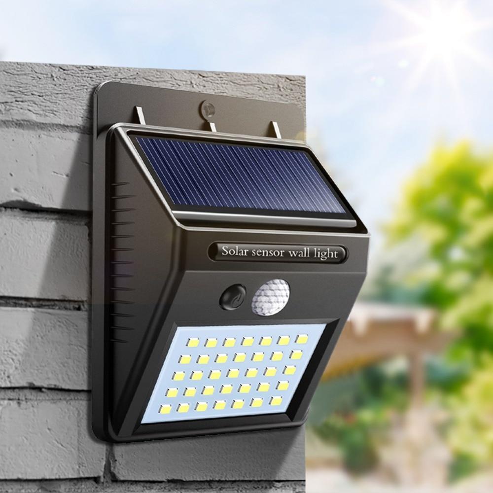 Solar Powered Led Wall Light