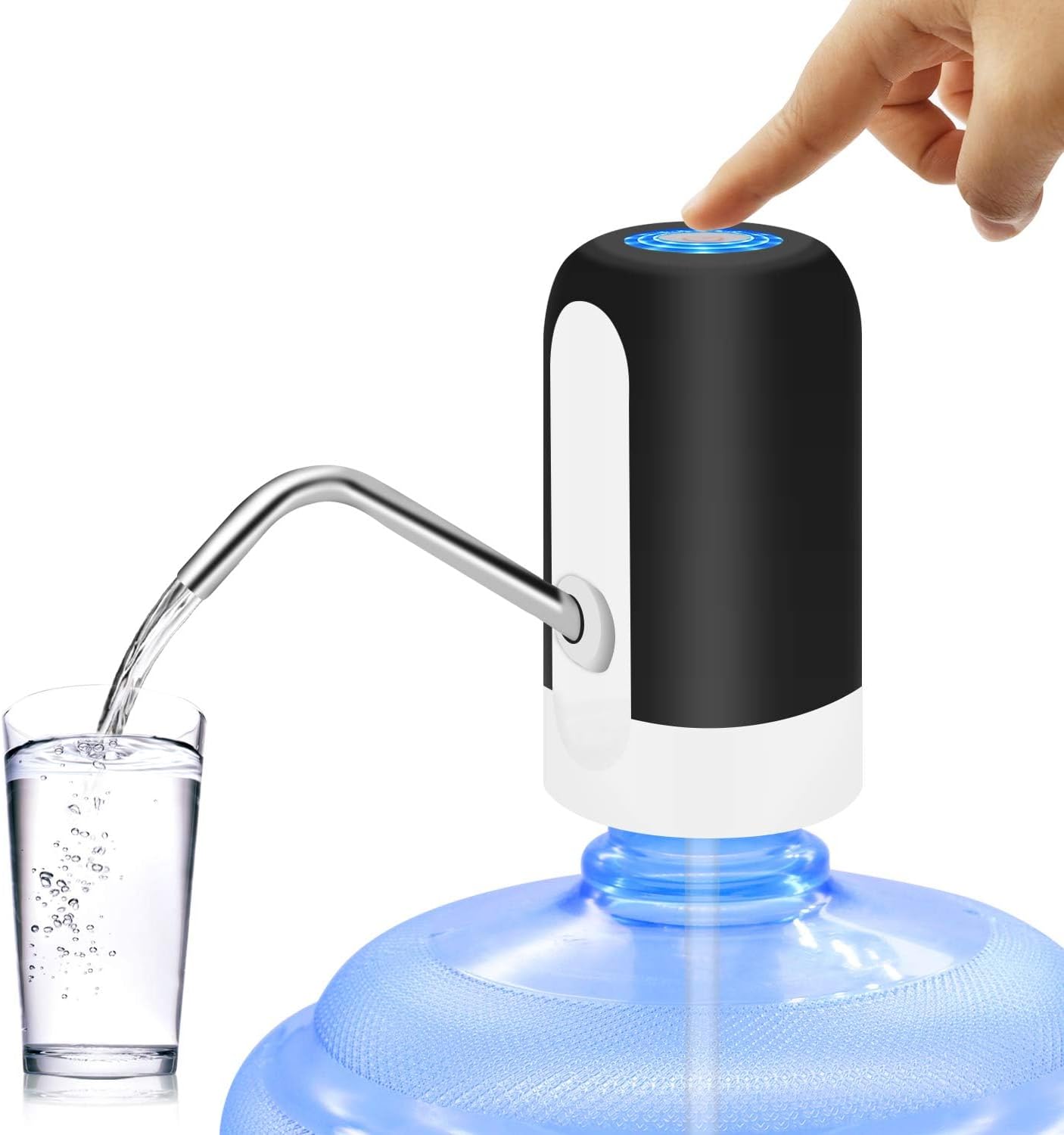 Portable USB Charge Electric Water Dispenser Gallon Drinking Bottle Switch Smart Wireless Water Pump Water Treatment Appliances