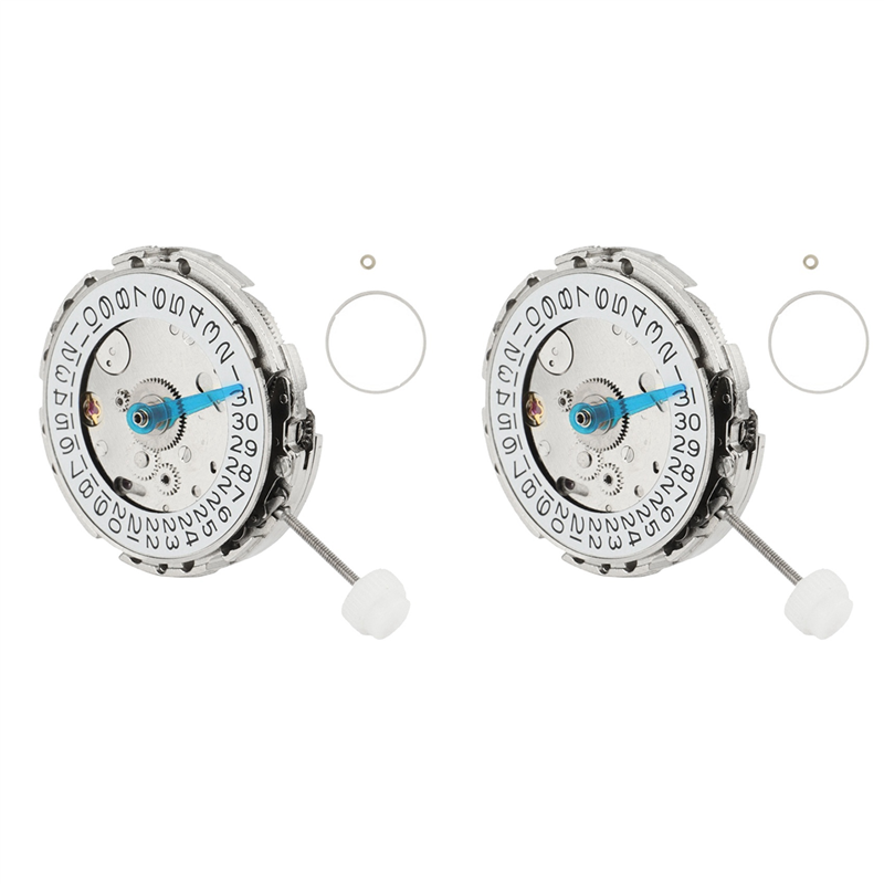 Cluellp-2X 2813 Movement 4 Pin for DG3804-3 GMT Watch Movement Automatic Mechanical Movement Repair Parts