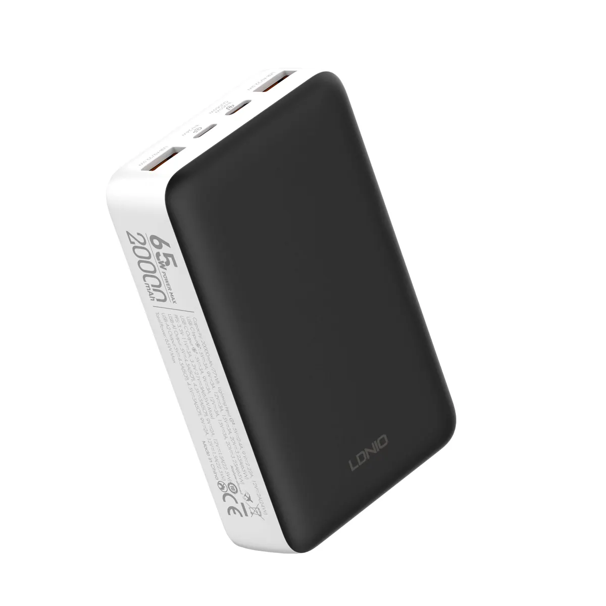 Ldnio PQ27 20000mAh 65W Fast Charging Power Bank - image 1