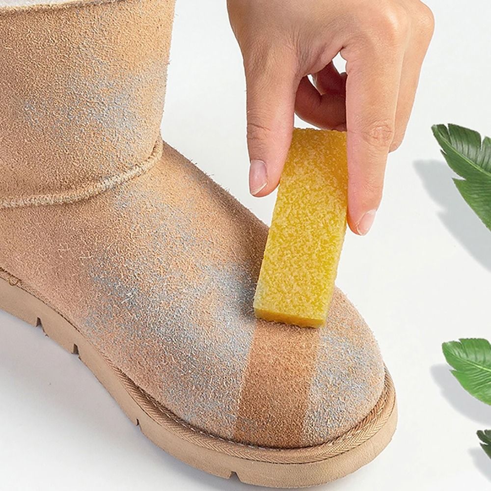 1Pcs New Suede Sheepskin Shoes Cleaning Eraser Matte Nubuck Leather Sneakers Shoe Brush Rubber Block Care Fabric Cleaner