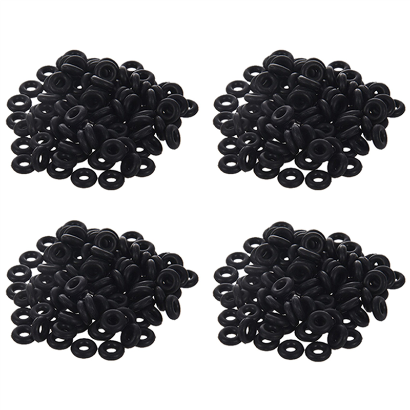 FORIDE 400 Pcs O-Ring in Nitrile Rubber 6 x 2 mm