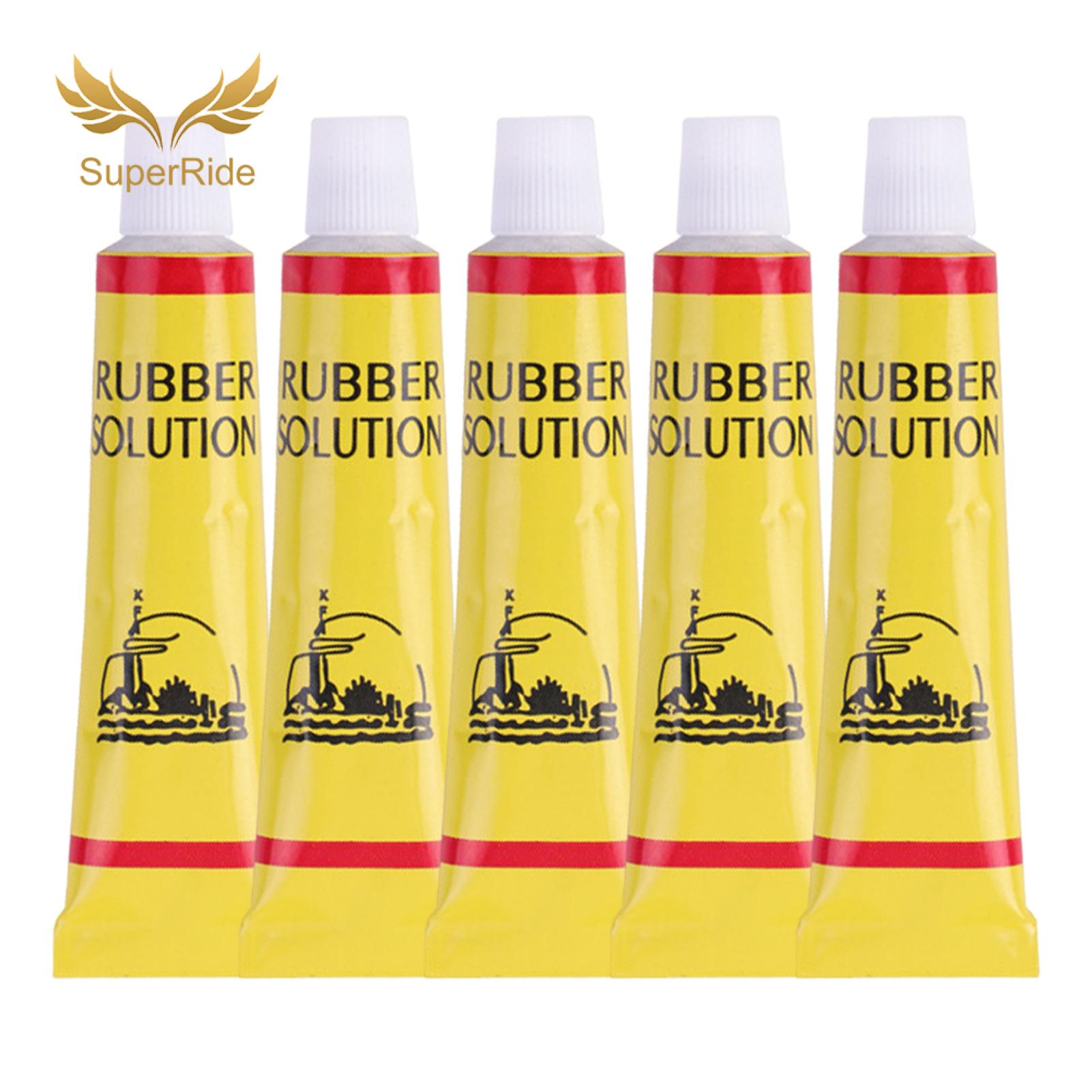 SuperRide Strong Viscosity Tire Repair Glue Universal Bike Tire Repair Glue 5pcs Set for Mountain Road Motorcycle Puncture Patch Rubber Solution