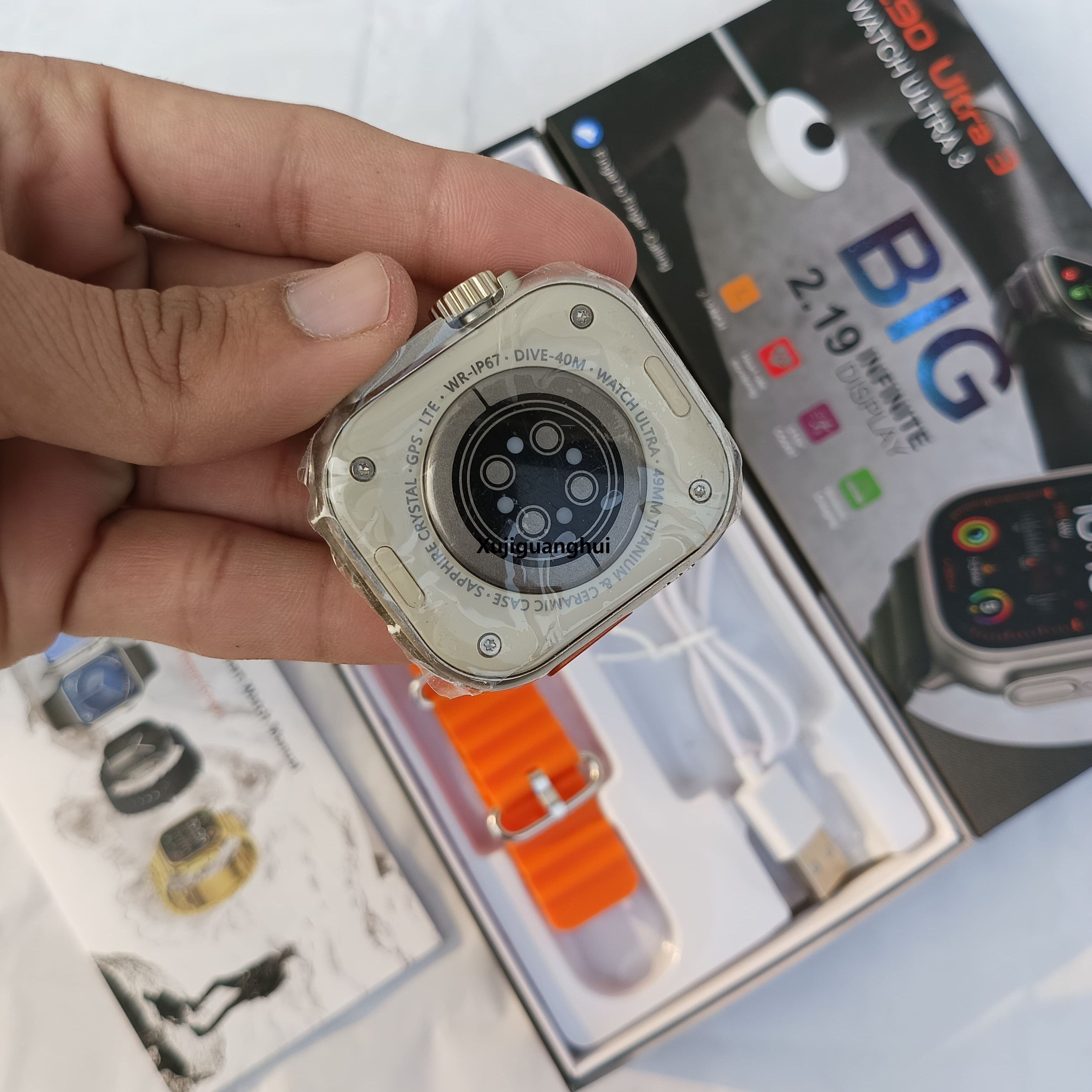 Xujiguanghui C90 Ultra Smartwatch - Smartwatch For Men Women - Kid's Smartwatch - Latest Smartwatch 2025 - Cheap Smartwatch | AMOLED Display Watch