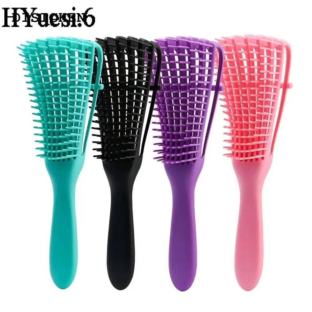 DISICHEN New style Multifunctional Detangling Brush Women Kids Octopus Shaped Scalp Massage Hair Comb For Wavy Curly Wet Dry Oil Thick Hair