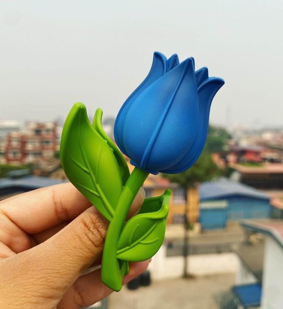 BLUE BELL - NEW TRENDY KOREAN TULIP BIG HAIR CLAW CLIP FOR WOMEN