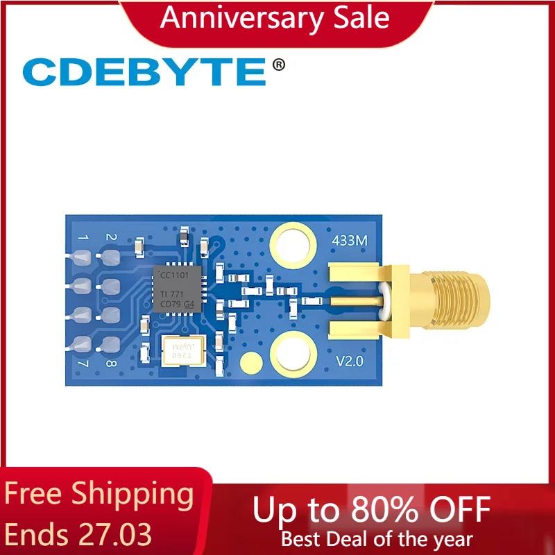 CC1101 433mhz 100mW SMA Antenna uhf Wireless Transceiver E07-M1101D-SMA Dip 433 MHz Transmitter and Receiver rf Module