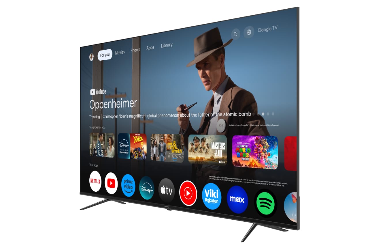 HYUNDAI LED TV / QLED Google Certified Operating System / 55 Inch / 3 Years Warranty