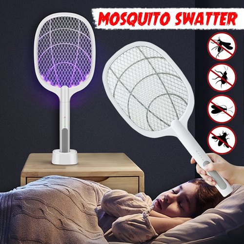 USB Rechargeable Electric Mosquito Swatter Killer