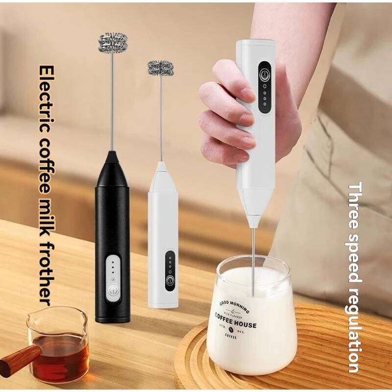 Milk Frother Handheld Egg Beater Foamer Coffee Maker Electric Mixer Mini Portable Blender Kitchen Tool