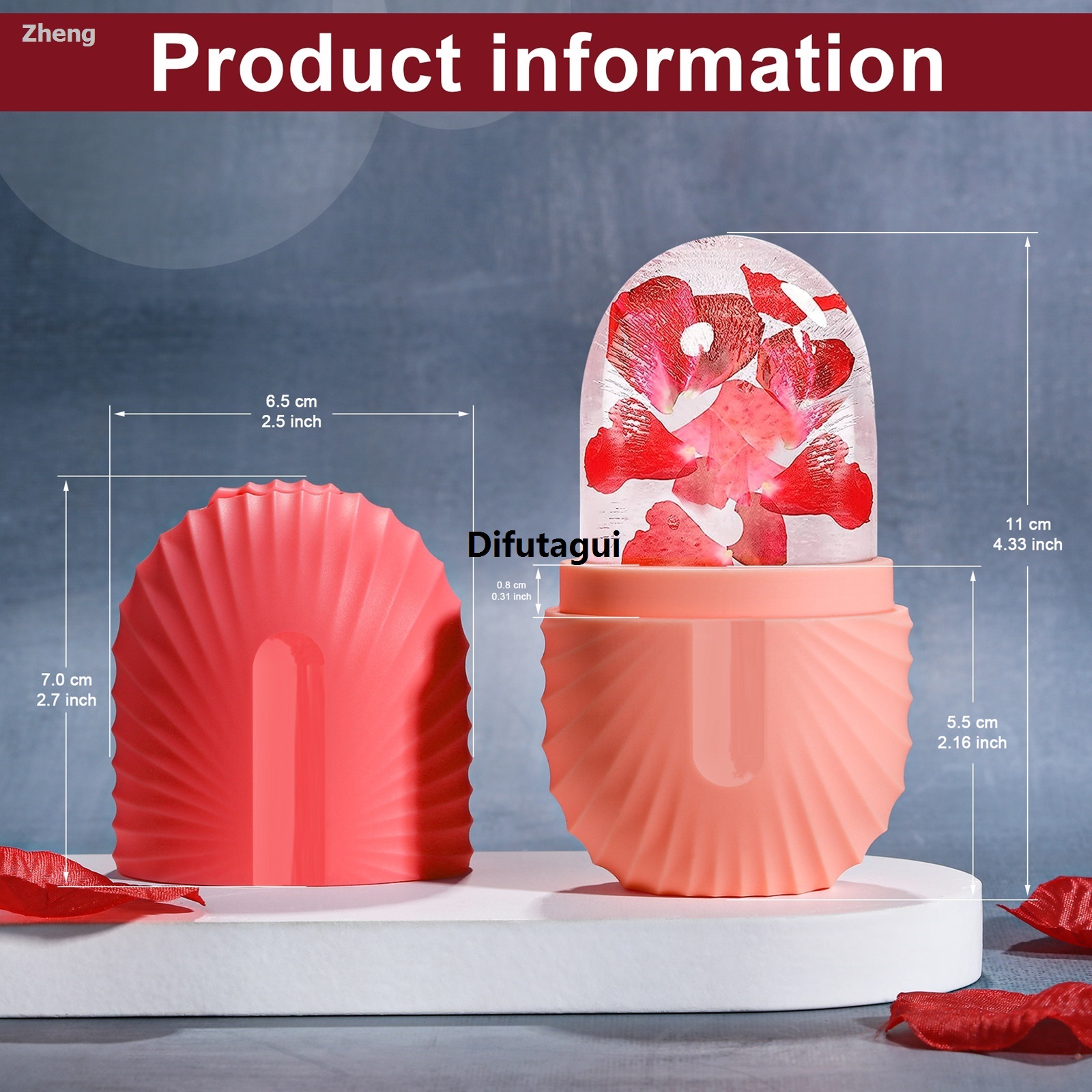 Difutagui Zheng Acne Reduction Beauty Lift: Facial Silicone, Ice Cube Tray, 【2025 Version】 2025 New Massager, Contour, Eye Roller, Facial Skincare Tools