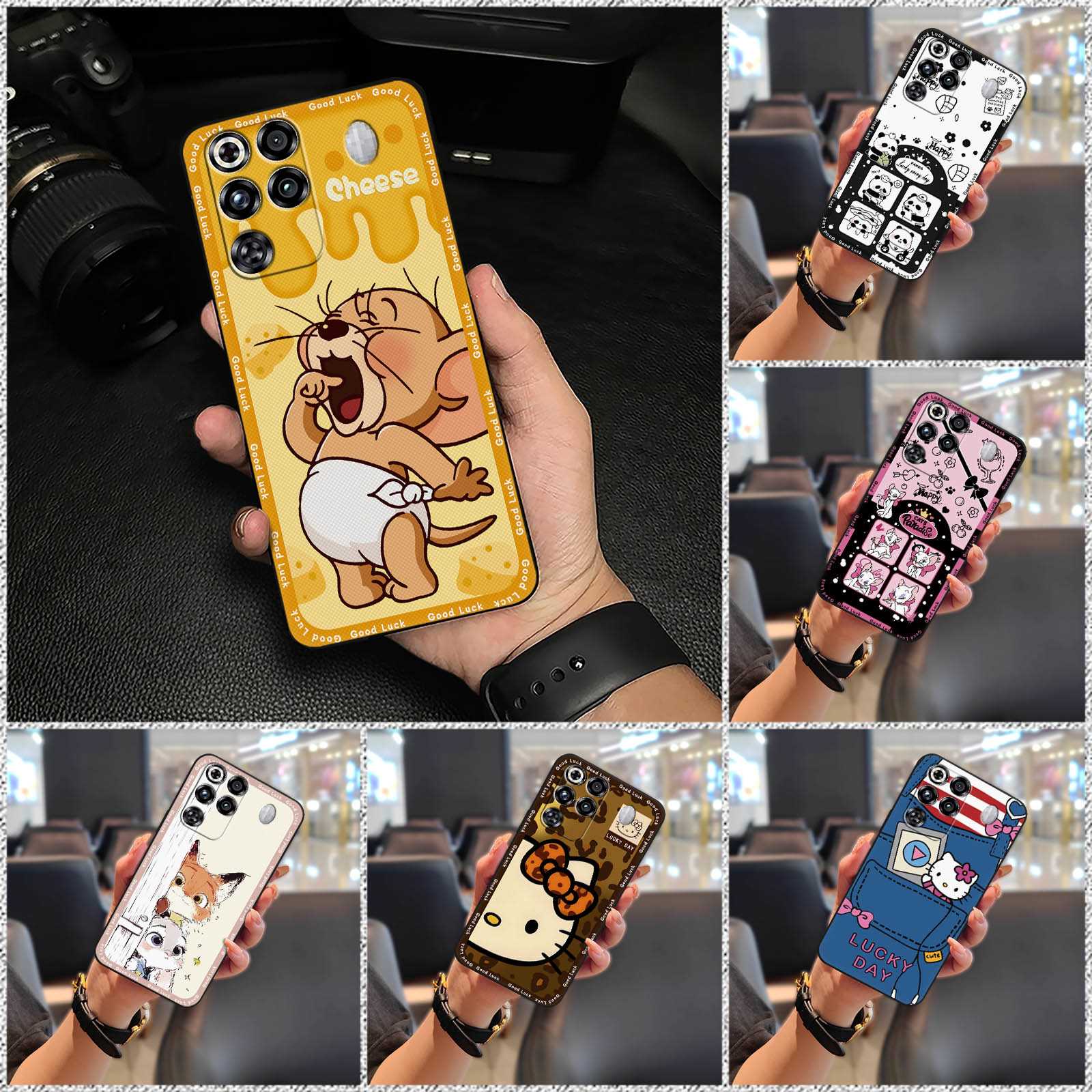 Fashion Design Soft case Phone Case For ZTE Nubia RedMagic11 Pro/11Pro+ Waterproof Shockproof Anti-knock Protective Cute