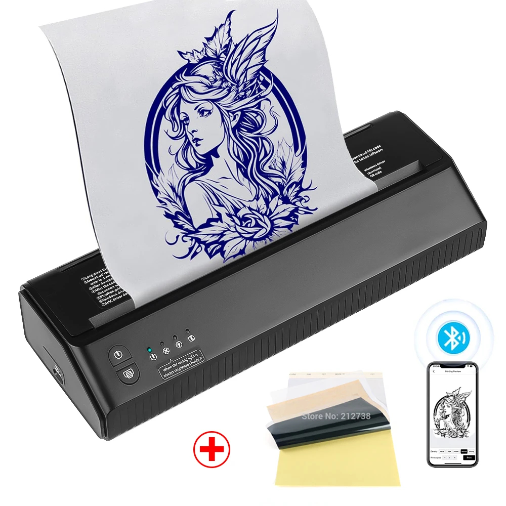 New models on sale Tattoo Transfer Machine Device Copier Printer Drawing Thermal Stencil Maker Tools For Tattoo Photos Transfer Paper Copy Printing