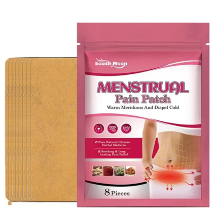 Menstrual Cramp Relief Heating Patch for Women | Herbal Warm Abdominal Pain Relief Patch (Period Pain Relief Heat Patch)