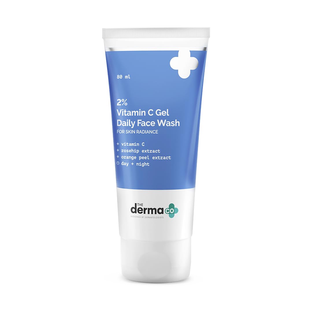 THE DERMA CO THE 2% VIT C GEL DAILY FACE WASH 80ML