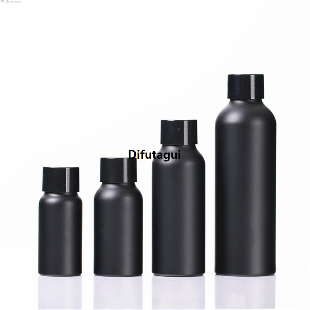 Difutagui Withoutyou Travel Cap PP Travel Size Fashion Packaging Cosmetic New style 2025 Aluminum Bottle Spray Bottle Black Portable Beauty