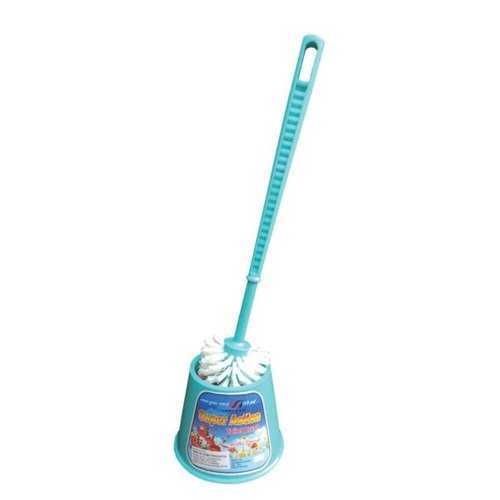 Round Toilet Brush with Stand for Toilet Cleaning - Pack of 1