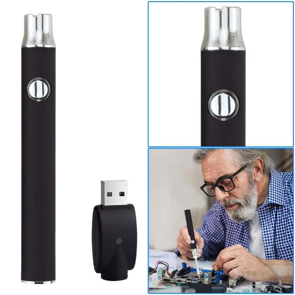 Wireless Electric Solder 3 Gear Soldering Kit Adjustable Voltage Circuit Repair Smart Power Pen Rapid Heating Electronic Component Electric Soldering DIY