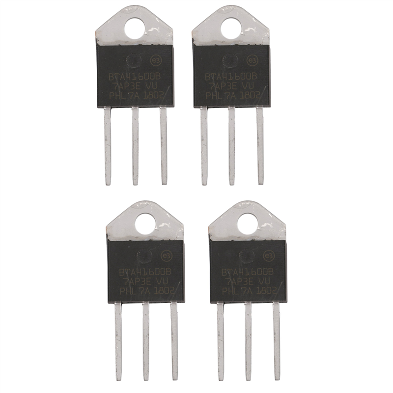 FORIDE 4X BTA41-600B 600V 40A Silicon Controller Rectifier Standard Triac