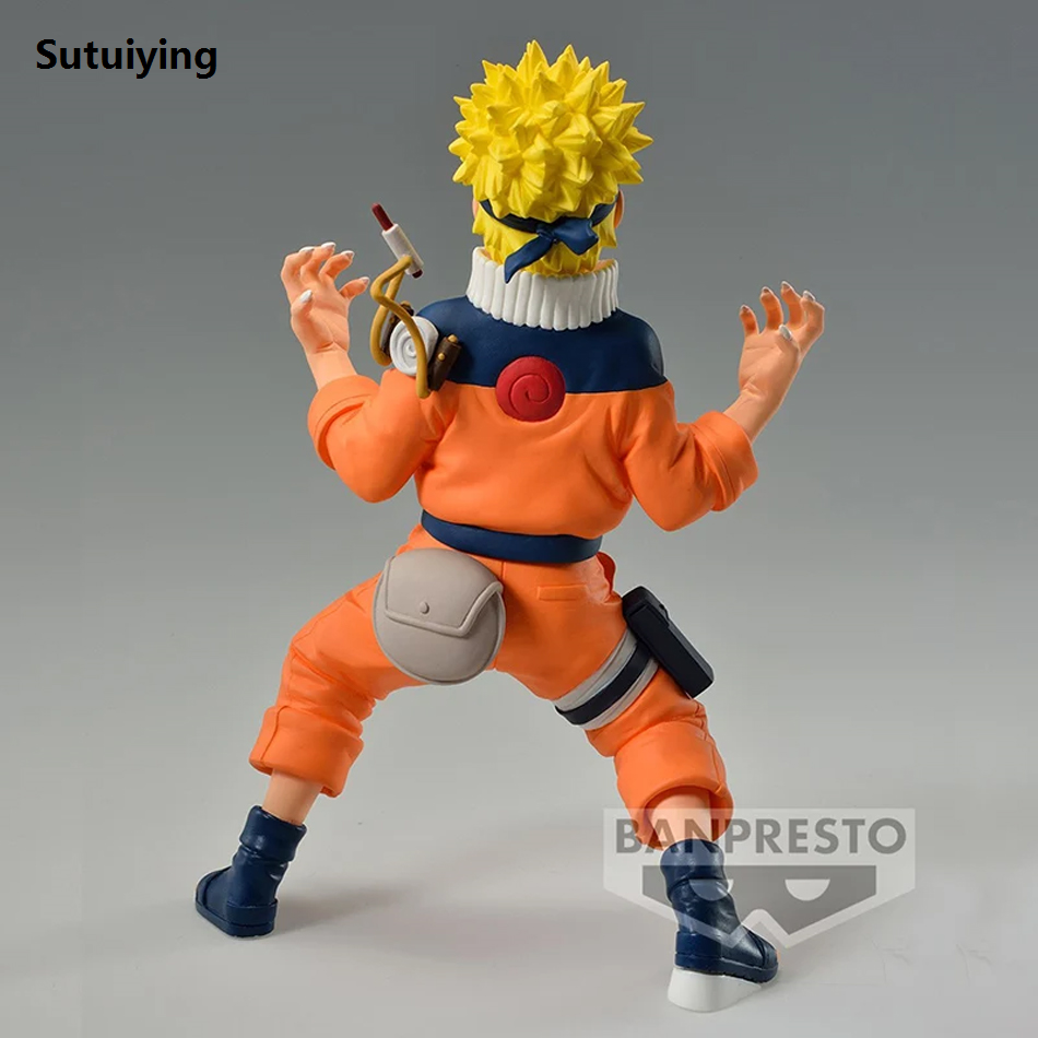 Sutuiying 18cm Vibration Stars Naruto Uchiha Sasuke Uzumaki 2025 Naruto Figure Anime Model Toy Gifts