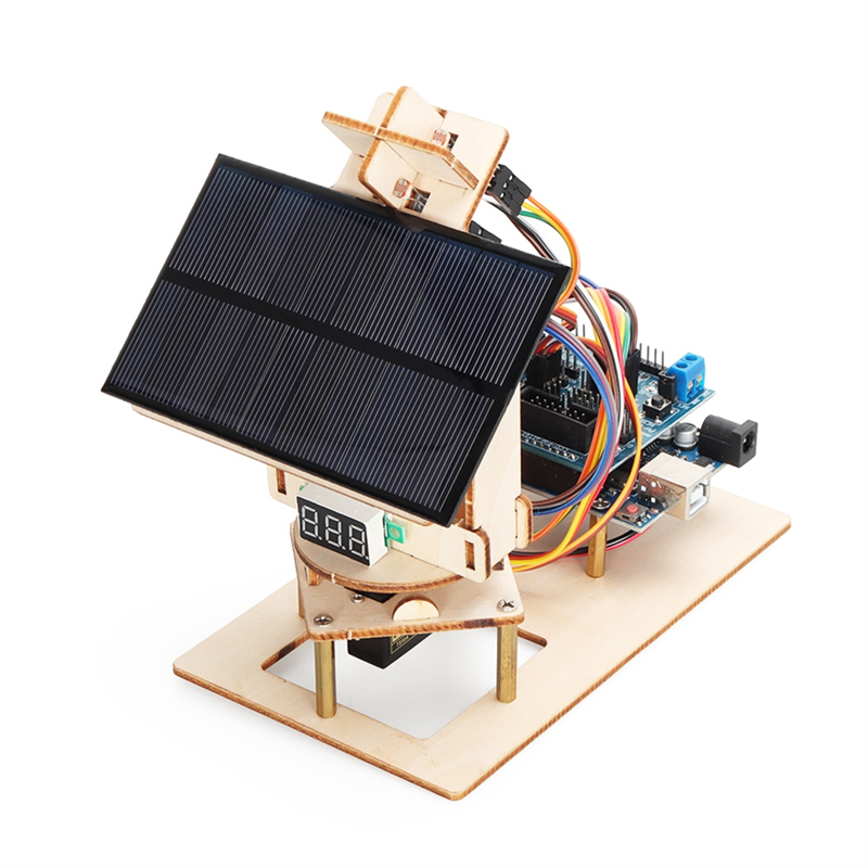 Complete Kit for Programming Solar Tracking System Great Fun STEM Education Full Version Set ABS