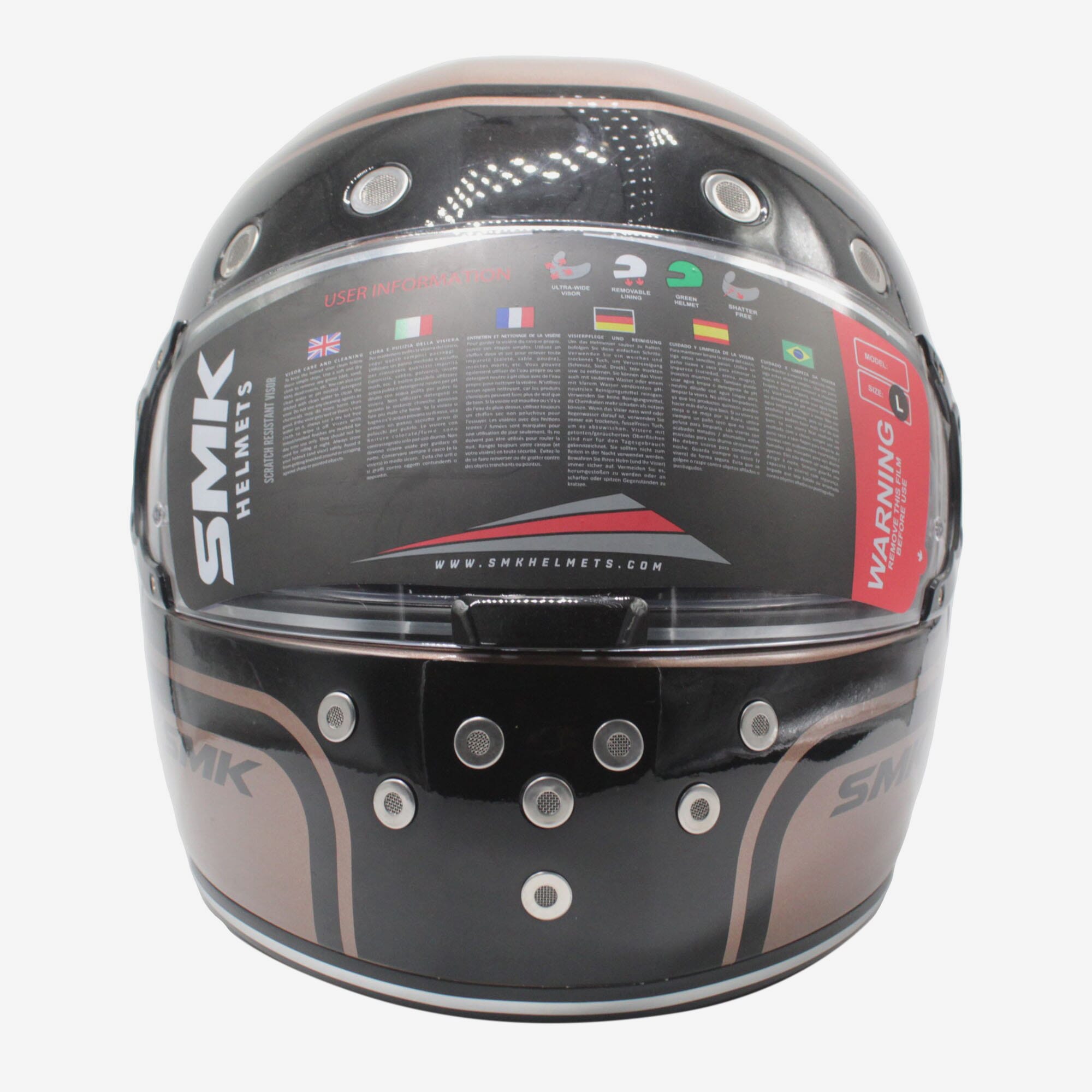 SMK Retro Full Face Helmet