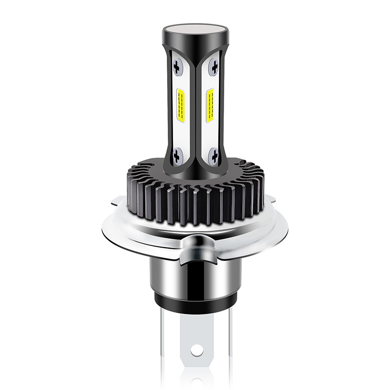 1/2Pcs H4 9003 LED Motorcycle Headlight Super Bright Low High Beam Motorcycle Lighting 6000K 12V 24V Motorbike Headlamp LED Bulb Bles Online DZ-37A-06