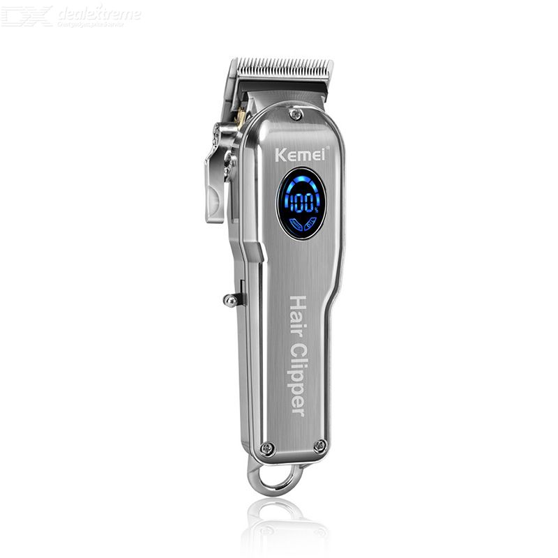 Kemei KM-2002 Metal Electric Hair Clipper Shaver Trimmer Cutter EU Plug