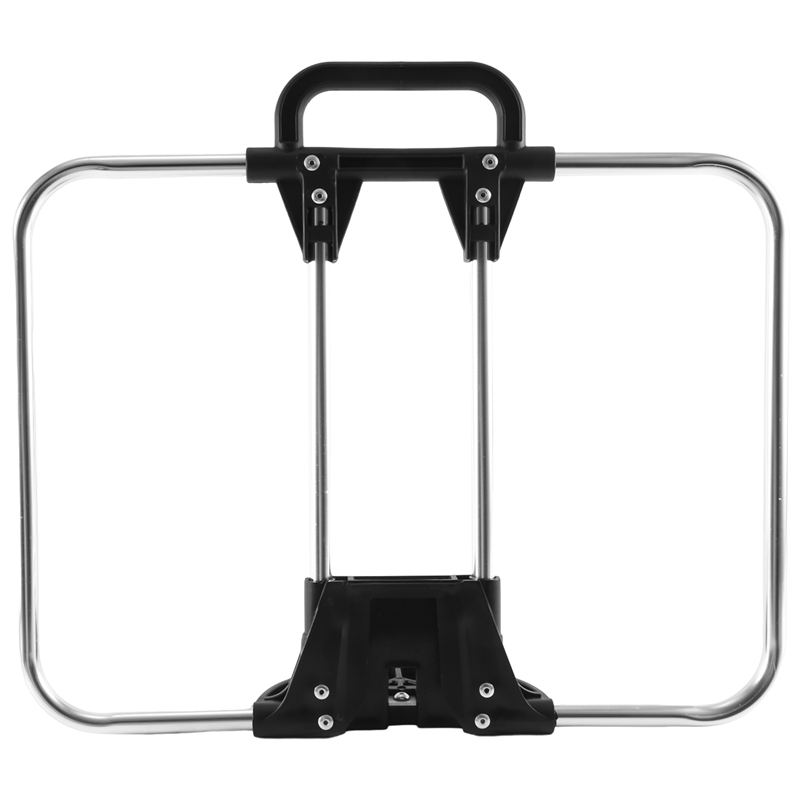 Folding Bicycle Bag Basket Frame Stand for Basket Bag Folding Bicycle Parts 40x30cm Silver