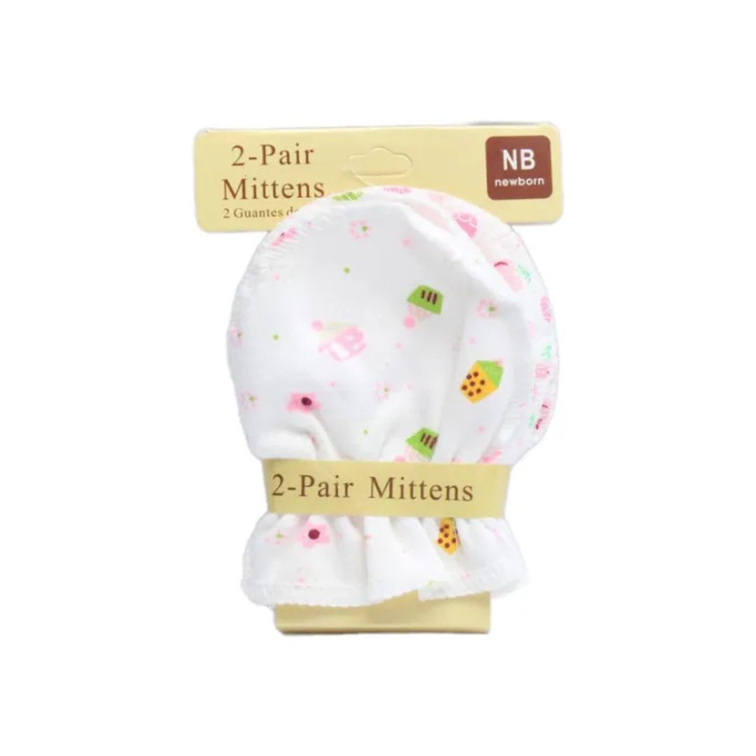 2 Pair Baby Mittens