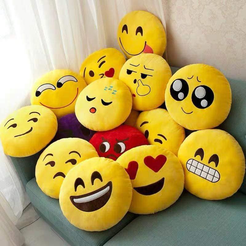 Soft Cute Emoji Cushions Pillows