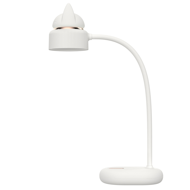 (GGBR)-LED Desk Lamp with USB Charging Folding Light Three-Speed Adjustable Cat Night Light for Smart Home